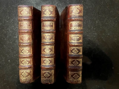 INSTITUTIONES THEOLOGICAE T. 1, 2 ET 3 - GASPARE JUENIN - 1694 - LYON - RELIGION - Photo 1/4