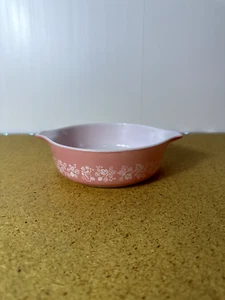 Pyrex Casserole no lid 171 1 PT Pink Goosberry pattern - Bild 1 von 6