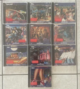 TIME LIFE Rock n Roll Era 10 CD Lot all BRAND NEW 1954-1964 Releases By Year - Foto 1 di 1