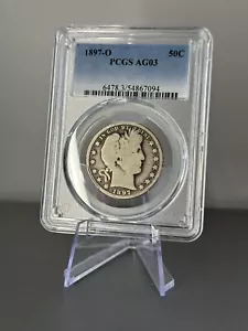1897-O Barber Silver Half Dollar PCGS AG 03 - Picture 1 of 2