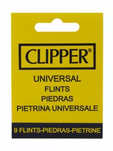 CLIPPER PIETRINE UNIVERSALI PER ACCENDINI (BLISTER DA 9 PEZZI) - Afbeelding 1 van 2