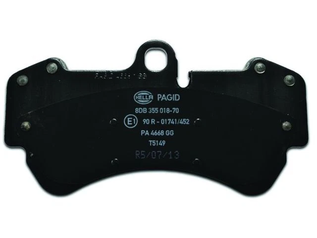 Juego de pastillas de freno delanteras Pagid para Porsche Cayenne 2003-2006, 2008-2010 85XFRV Foto 1 de 1