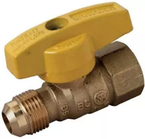 BrassCraft PSSD-41 Calentador de agua Gama Secadora Manguera de gas 1/2 "FIP Válvula de bola de gas - Imagen 1 de 1