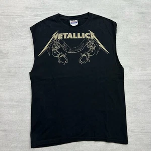 Camicia Metallica Vintage Y2K Adulto Media Nera My Apocalypse Album Tour Promo - Foto 1 di 5