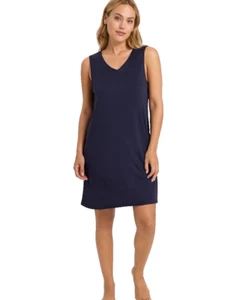 Mini Vestido de Lana Harve Benard para Mujer Talla 10 Azul Marino Sin Mangas Bolsillos Nuevo con Etiquetas - Imagen 1 de 15
