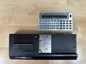 RadioShack Tandy PC-3 Pocket Computer 26-3589, Printer Casette Interface 26-3591 - Picture 1 of 11