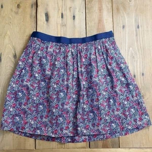 Tommy Hilfiger minigonna floreale blu rosso taglia 6 - Foto 1 di 6