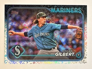 2024 Topps Logan Gilbert All-Star Game Foil ASG #556 Seattle Mariners - Picture 1 of 2
