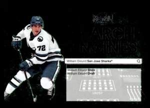 2024-25 UD Skybox Metal Search Engines ST-14 William Eklund - San Jose Sharks - Bild 1 von 2