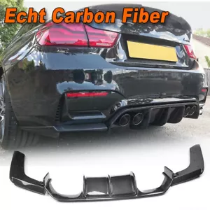 Difusor para BMW M3 F80 M4 F82 F83 difusor trasero carbono parte trasera flaps splitter - Imagen 1 de 11