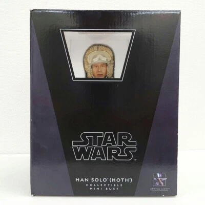 STAR WARS GENTLE GIANT HAN SOLO HOTH BROWN COAT MINI BUST 1/6 SCALE 2010 ESB - Image 1 of 4