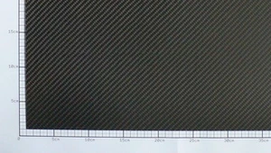 1mm Carbon Platte Kohlefaser CFK Platte ca. 350mm x 300mm - Picture 1 of 1