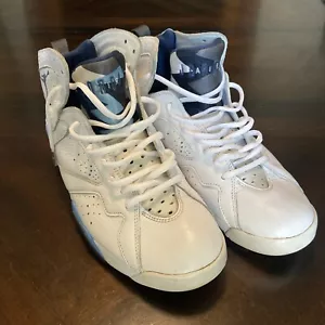 Nike Air Jordan 7 VII Retro Französisch Blau Herren 304775-107 Weiß Blau Größe 11 - Bild 1 von 9