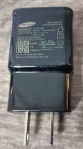 Samsung OEM Black Adaptive Fast Charger -Genuine SAMSUNG - Model EP-TA20JBE USB - Picture 1 of 6