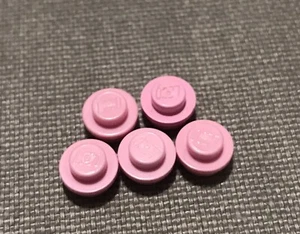Lego Pink 1x1 Round Plate Studs (x5) - 6141 30057 - Picture 1 of 1