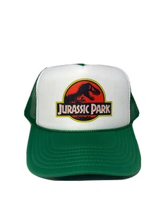 Jurassic Park Trucker Hat Mesh Hat snapback hat adjustable - Picture 1 of 5