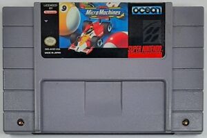 Micro Machines (Super Nintendo Entertainment System, 1994) SNES