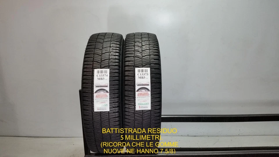 GOMME USATE  4 STAGIONI 205/75R16C 110R KLEBER TRANSPRO 4S M+S  PNEUMATIC C13374 - Bild 1 von 1