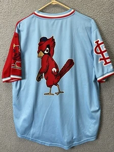 🔥 St. Louis Cardinals • Maglia FredBird Mitchell & Ness • Uomo Taglia XL - Foto 1 di 12