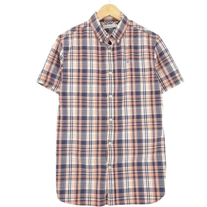 Vintage Peak Performance Men Shirt Plaid Flannel Cotton Qi3 Size S - Picture 1 of 7