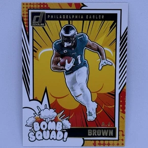 2024 Panini Donruss Football Bomb Squad! A.J. Brown #4 Philadelphia Eagles - Picture 1 of 2