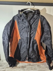 Giacca a vento antipioggia Harley Davidson taglia XXL anni 2000 full zip - Foto 1 di 7