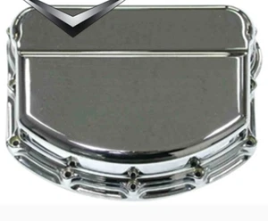 NUEVO JUEGO DE FUNDA BALANCÍN CROMADA PARA DISTRIBUIDOR HARLEY DAVIDSON PANHEAD EE. UU. - Imagen 1 de 1