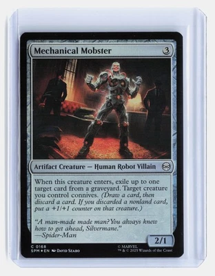 Mechanical Mobster MTG Marvel's Spider-Man #168 Foil - Image 1 of 2