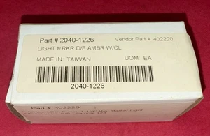 PRO-ONE PERF.MFG. amber light marker d/f w/cl 2040-1226 new - Picture 1 of 5