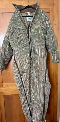 Vintage Duxbak Coveralls Mens Large Realtree Camo Hunting Insulated Excellent! - Image 1 of 4