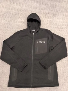 Kuiu Base Camp Full Zip Hoody Large Black Excellent! - Picture 1 of 10