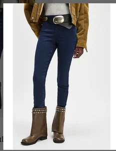 New Free People Womens Olive Green Scorpio Studded Foldover Boots Size 9 - Picture 1 of 7