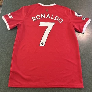 Camiseta Auténtica Adidas Grande Cristiano Ronaldo Manchester United 21/22 - Imagen 1 de 8