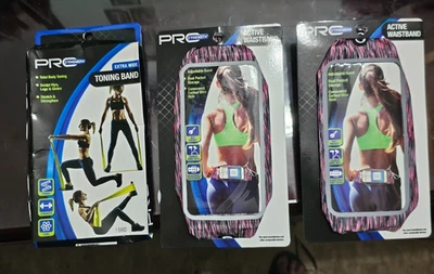 TWO PRO STRENGTH ACTIVE WAISTBAND ADJUSTABLE BAND & ONE TONING BAND EXTRA WIDE - Image 1 of 4