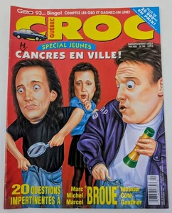 Croc #166 - Mai 1993 - Cancres en ville! - Humour Quebec (Sac/Carton) - Bild 1 von 14