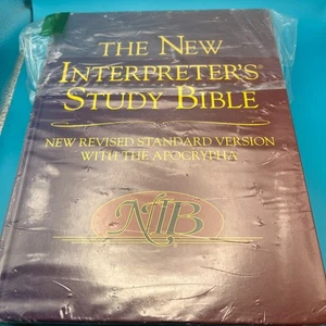The New Interpreter’s Study Bible New Revised Ed with The Apocrypha Hardcover - Bild 1 von 6