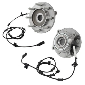 Pair Front Wheel Bearing & Hubs Assembly for 2014 2015 2016 - 2018 RAM 2500 3500 - Picture 1 of 18