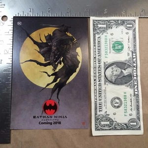Batman Ninja Postcard 2017 NYCC Takashi Okazaki DC Comics - Picture 1 of 3