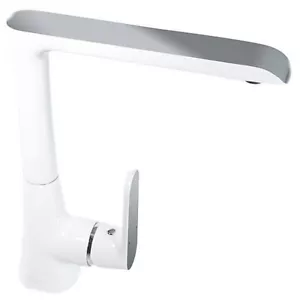 Ejan Mitigeur à Levier Unique Évier Rinçage Küchen Raccords Avec Bec Orientable - Photo 1/3