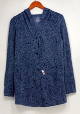 women's cuddl duds softwear hooded wrap cardigan