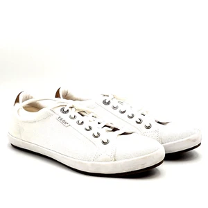 Taos Starburst modische weiße Damen-Schnürschuhe Turnschuhe Größe 8,5 - Bild 1 von 9