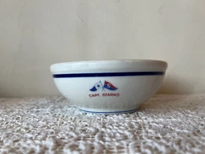 6" Captain Starn's Shenango Restaurant China Soup Chowder Bowl Atlantic City - Picture 1 of 7