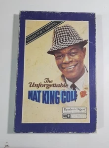 Rare Nat King Cole 4 Cassette Box Set The Unforgettable Readers Digest Rare Tape - Picture 1 of 14