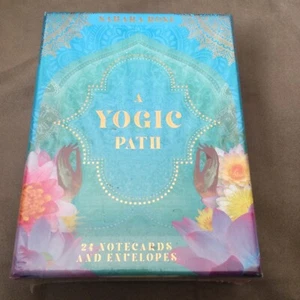 Sahara Rose A Yogic Path 24 Illustrated Greeting Cards Images Sacred To Yoga New - Picture 1 of 5