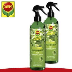 Compo 2 x 500 ml Blattpflege für Grünpflanzen und Palmen Blattdünger - Bild 1 von 1