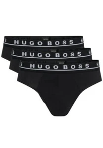 Slip Hugo Boss -3 Pack- Básico Calzoncillo (Negro) - Original - Imagen 1 de 4