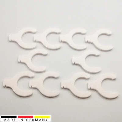 PRINTBTW 10x Ersatz Befestigung Clip passend für Kermi ZK00940001 V2 Flachheizkörper