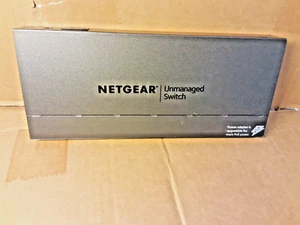 NETGEAR GS108LP ProSAFE FlexPoE 8-Port Unmanaged Gigabit Switch , NO PSU - Picture 1 of 9