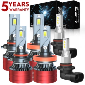 For Ford Expedition 2018-2020 LED Headlights Bulbs High Low Beam Fog Light F5HQC - Picture 1 of 16