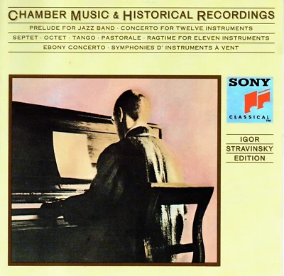 2 CDs Benny Goodman IGOR STRAVINSKY Chamber Music & Historical Record. (CB3509 ) - Bild 1 von 3